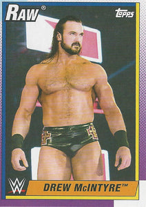 WWE Topps Heritage 2021 Trading Card Drew McIntyre No.11