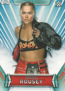 WWE Topps Women Division 2019 Trading Card Ronda Rousey No.11