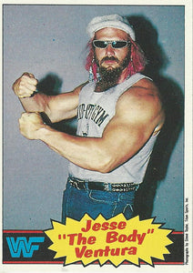 WWF Topps Wrestling Cards 1985 Jesse Ventura No.11