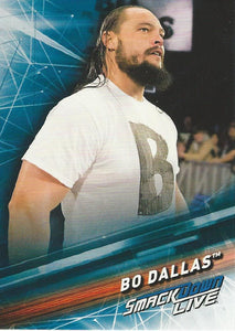 WWE Topps Smackdown 2019 Trading Cards Bo Dallas No.11