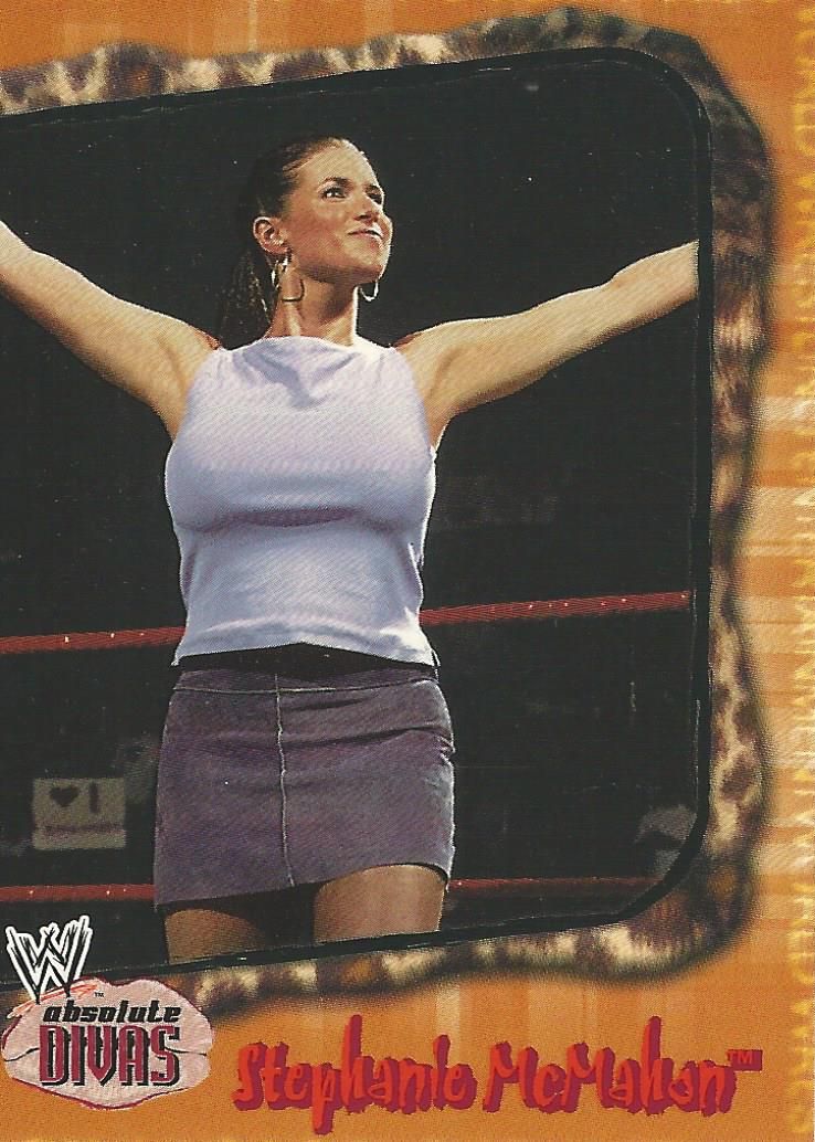WWE Fleer Absolute Divas Trading Card 2002 Stephanie McMahon No.11