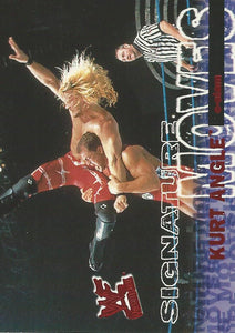 WWF Fleer Wrestlemania 2001 Trading Cards Kurt Angle 3 of 15 SM