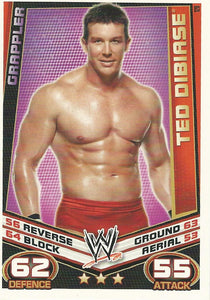 WWE Topps Slam Attax Rebellion 2012 Trading Card Ted Dibiase No.120