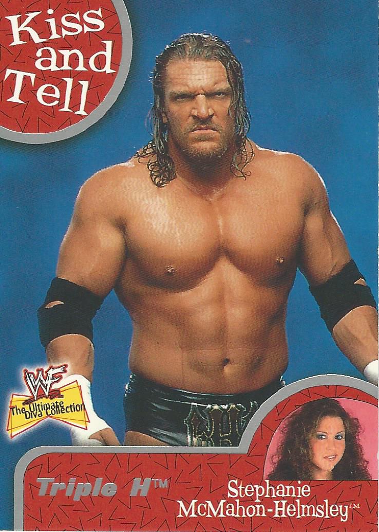 WWF Fleer Ultimate Diva Trading Cards 2001 Triple H KT 5 of 12
