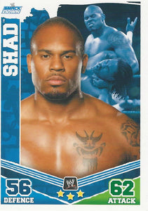 WWE Topps Slam Attax Mayhem 2010 Trading Card Shad No.120