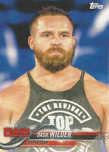 WWE Topps Then Now Forever 2018 Trading Cards Dash Wilder No.120