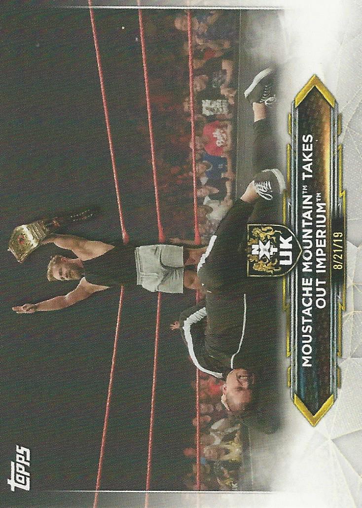 WWE Topps NXT 2020 Trading Cards Tyler Bate No.20