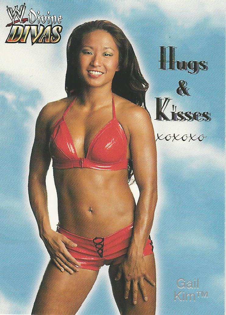 WWE Fleer Divine Divas Trading Card 2003 Gail Kim HK 12 of 14