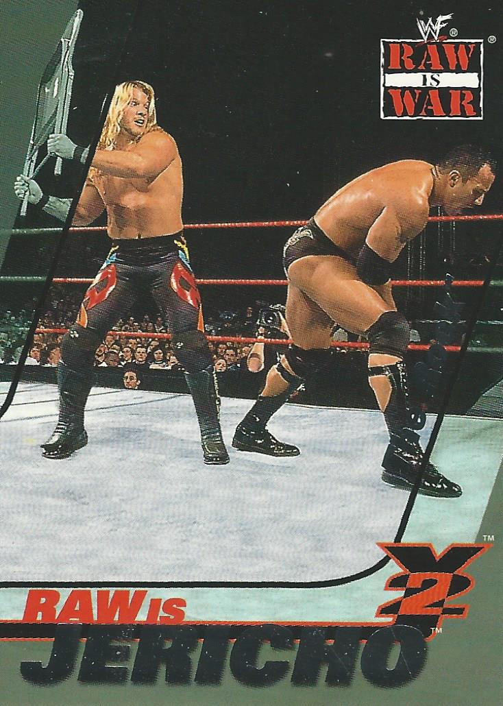 WWF Fleer Raw 2001 Trading Cards Chris Jericho 1 of 15