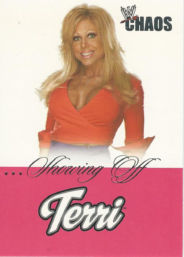 WWE Fleer Chaos Trading Card 2004 Terri Runnels SO 11 of 16