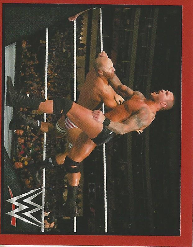 WWE Topps Then Now Forever 2016 Stickers Randy Orton No.121