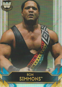 WWE Topps Chrome 2020 Trading Cards Faarooq BL-21