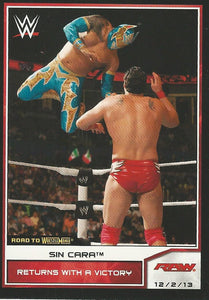 WWE Topps Road to Wrestlemania 2014 Trading Card Sin Cara No.61