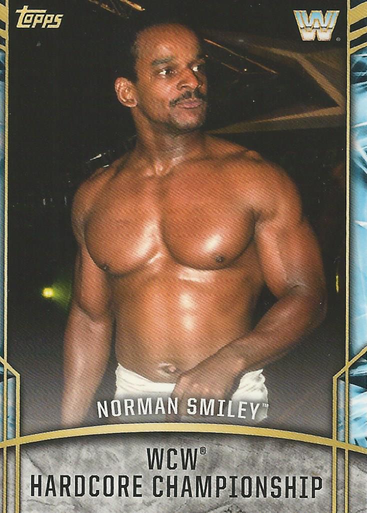 WWE Topps Legends 2017 Trading Card Norman Smiley RC-21