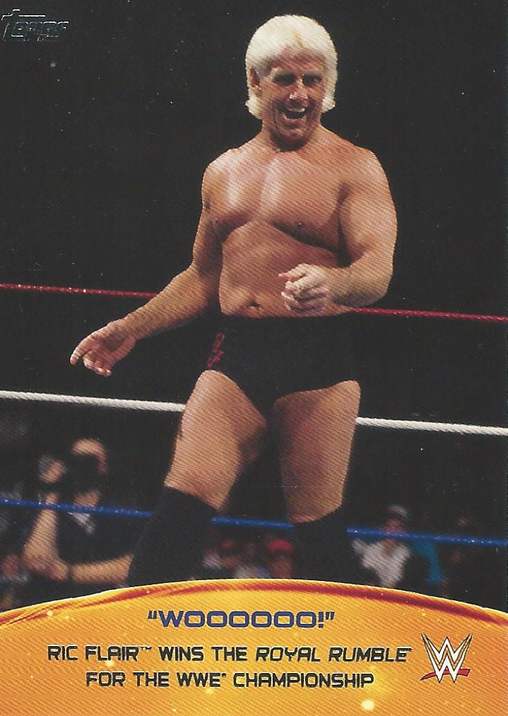 WWE Topps 2015 Trading Card Ric Flair 1 of 10