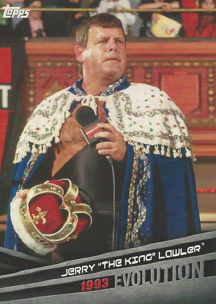 WWE Topps 2018 Trading Cards Jerry Lawler E21