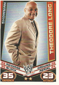 WWE Topps Slam Attax Rebellion 2012 Trading Card Theodore Long No.122