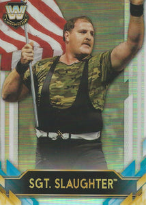 WWE Topps Chrome 2020 Trading Cards Sgt Slaughter BL-22