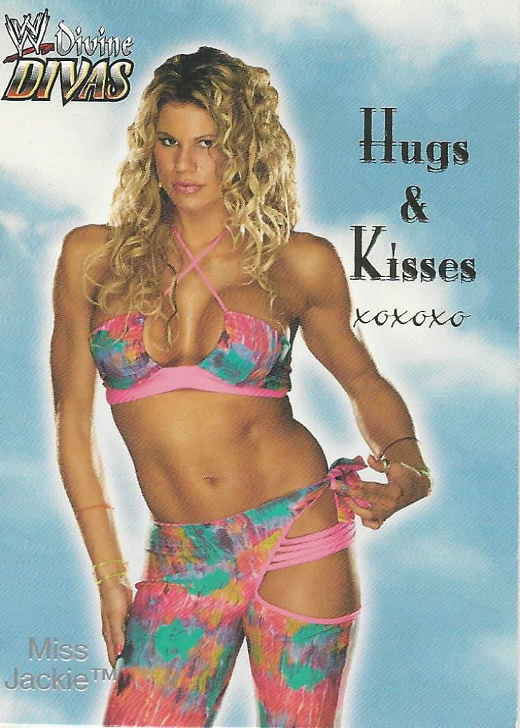 WWE Fleer Divine Divas Trading Card 2003 Miss Jackie HK 13 of 14
