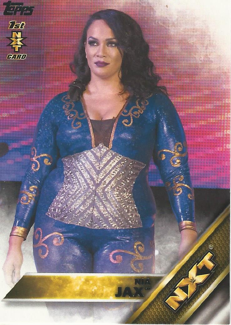 WWE Topps 2016 Trading Cards Nia Jax No.22