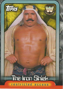 WWE Topps Insider 2006 Trading Card Iron Shiek L16
