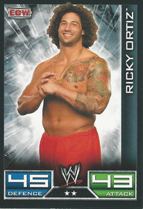 WWE Topps Slam Attax 2008 Trading Cards Ricky Ortiz No.122
