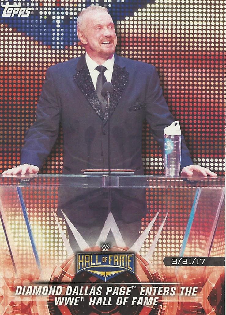 WWE Topps Road to Wrestlemania 2018 Trading Cards DDP No.22