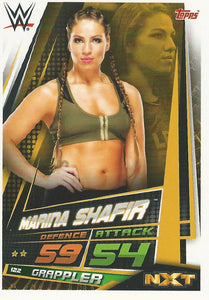 WWE Topps Slam Attax Universe 2019 Trading Card Marina Shafir No.122