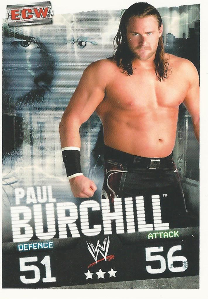 WWE Topps Slam Attax Evolution 2010 Trading Cards Paul Birchill No.122