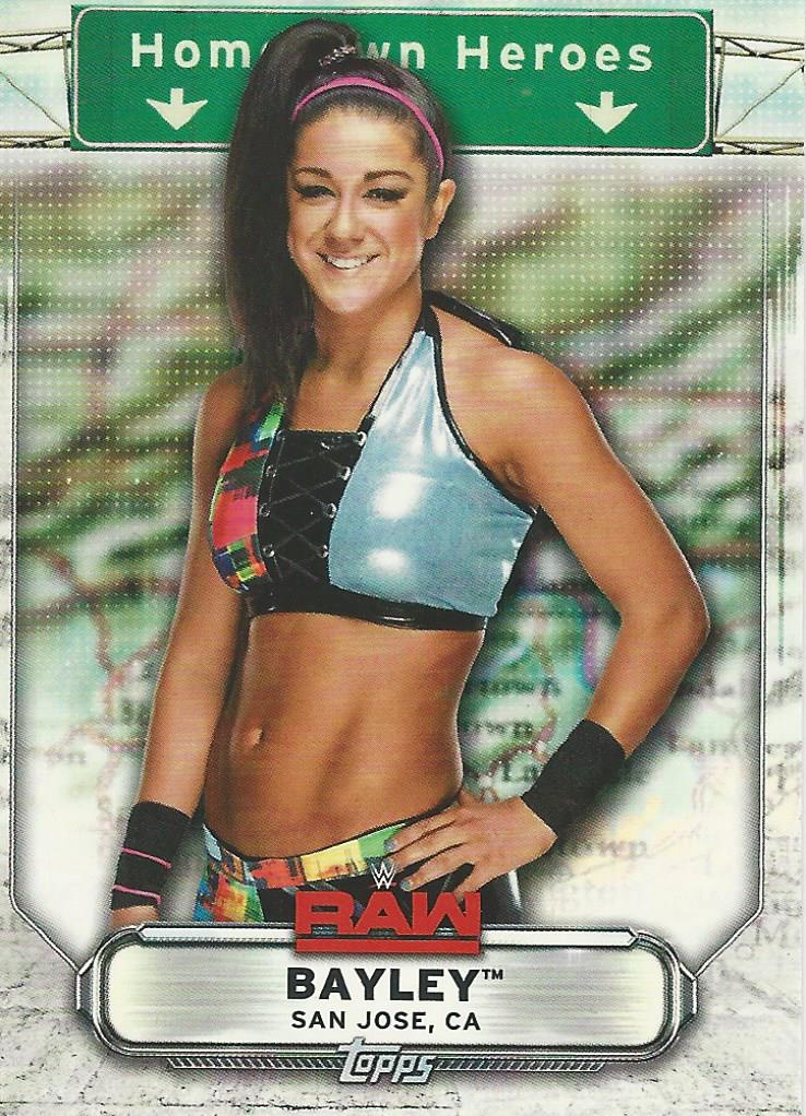 WWE Topps Raw 2019 Trading Card Bayley HH-4