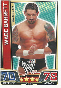 WWE Slam Attax Superstars 2013 Trading Card Wade Barrett No.122