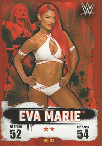 WWE Topps Slam Attax Takeover 2016 Trading Card Eva Marie No.122