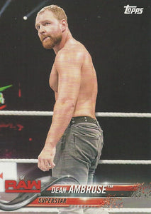 WWE Topps Then Now Forever 2018 Trading Cards Dean Ambrose No.122