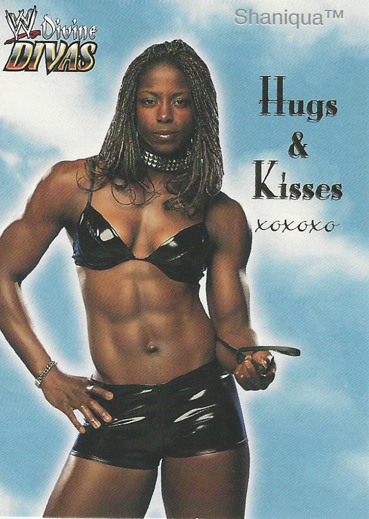 WWE Fleer Divine Divas Trading Card 2003 Shaniqua HK 14 of 14