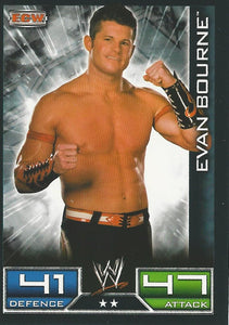 WWE Topps Slam Attax 2008 Trading Cards Evan Bourne No.123