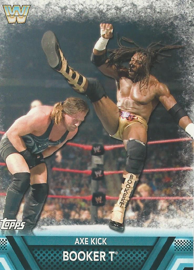 WWE Topps Then Now Forever 2017 Trading Card Booker T No.F23