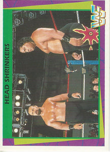 WWF Merlin Trading Card 1995 Headshrinkers No.123
