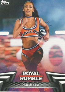 WWE Topps Women Division 2019 Trading Card Carmella RR23