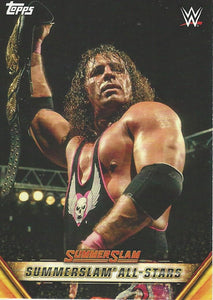 WWE Topps Summerslam 2019 Trading Card Bret Hitman Hart MSS-24