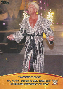 WWE Topps 2015 Trading Card Ric Flair 3 of 10