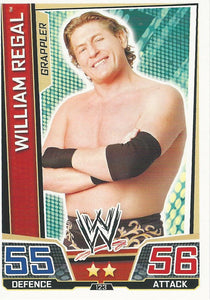 WWE Slam Attax Superstars 2013 Trading Card William Regal No.123