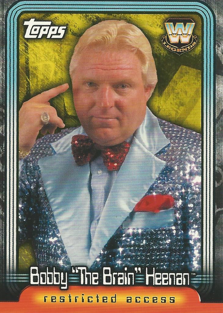 WWE Topps Insider 2006 Trading Card Bobby Heenan L17