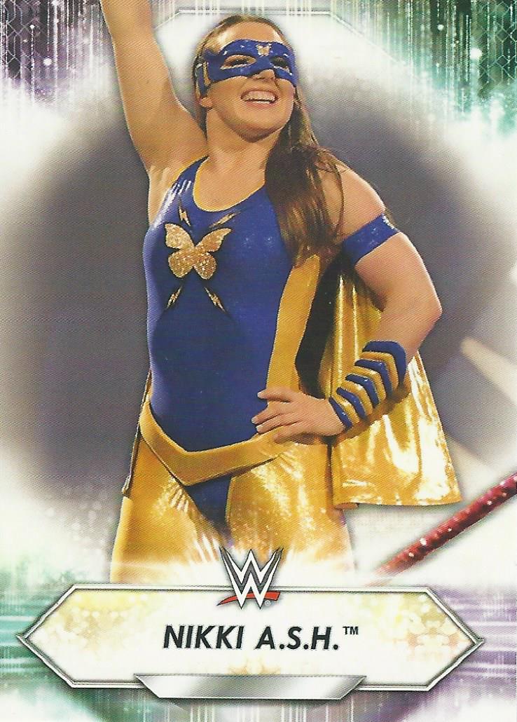 WWE Topps 2021 Trading Cards Nikki A.S.H No.123