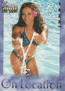 WWE Fleer Divine Divas Trading Card 2003 Jazz OL 2 of 16