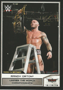 WWE Topps Road to Wrestlemania 2014 Trading Card Randy Orton No.64