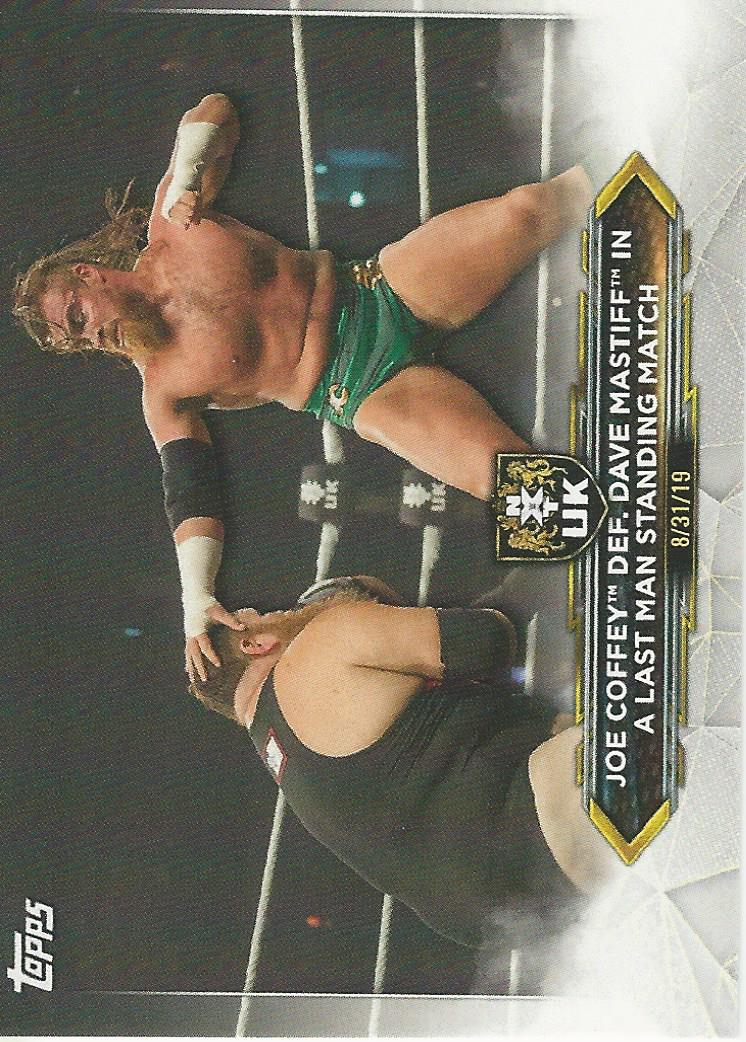 WWE Topps NXT 2020 Trading Cards Joe Coffey No.24