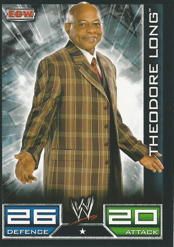 WWE Topps Slam Attax 2008 Trading Cards Theodore Long No.124