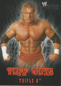 WWE Fleer Chaos Trading Card 2004 Triple H TE 3 of 12
