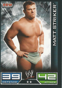 WWE Topps Slam Attax 2008 Trading Cards Matt Striker No.125