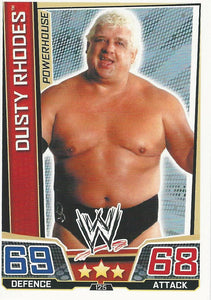 WWE Slam Attax Superstars 2013 Trading Card Dusty Rhodes No.125